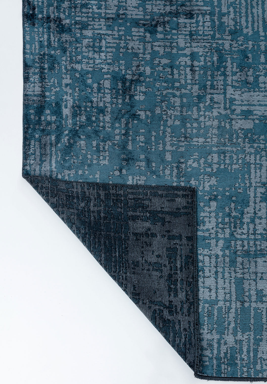 Pixel Petrol - Blue Rug