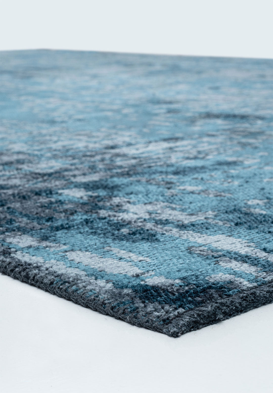 Pixel Petrol - Blue Rug