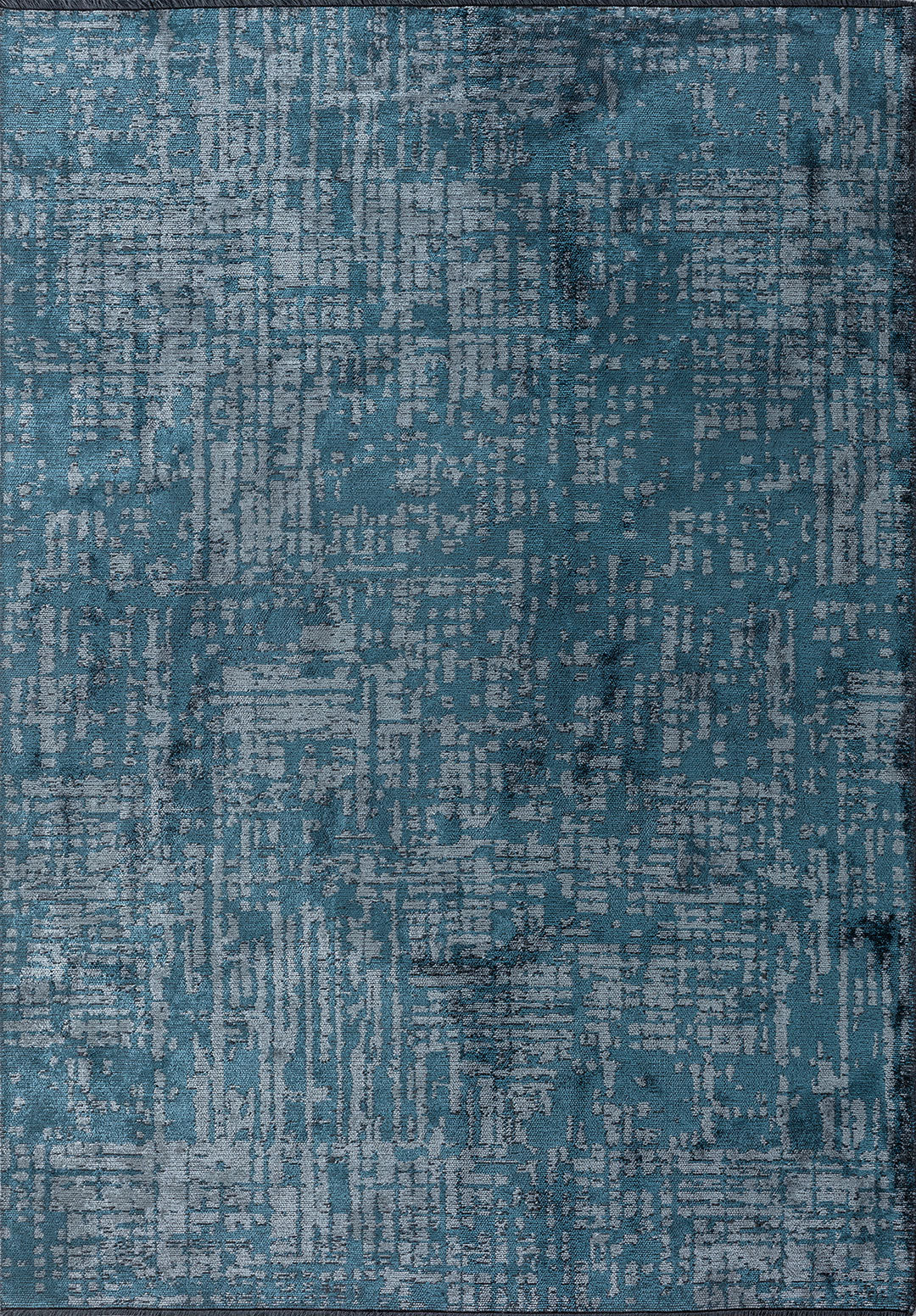 Pixel Petrol - Blue Rug