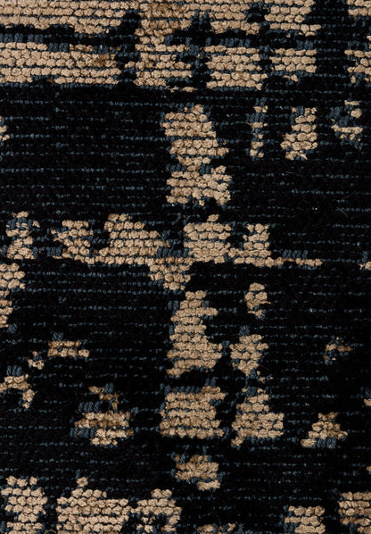 Pixel Black - Dark Beige Rug