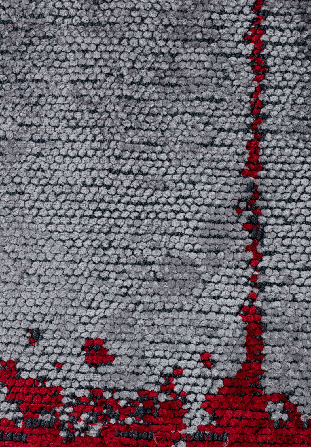 Barber Red - Light Grey Rug