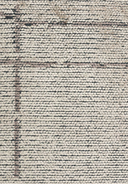 Barber Dark Grey - Cream Rug