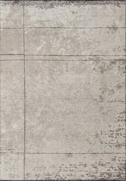 Barber Dark Grey - Cream Rug