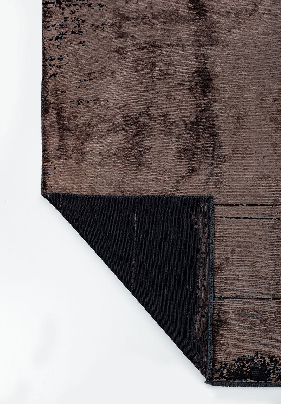 Barber Black - Dark Mink Rug