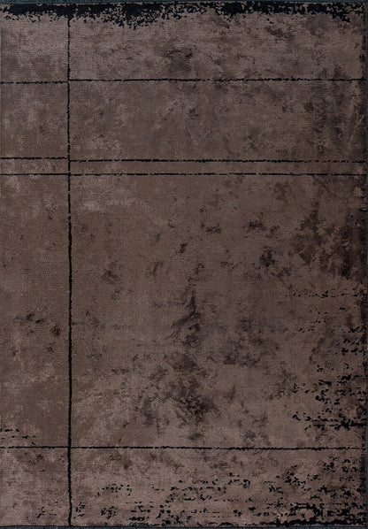 Barber Black - Dark Mink Rug