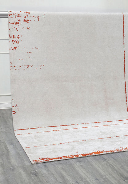 Barber Rust - Ecru Rug