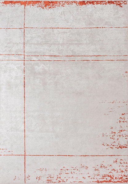 Barber Rust - Ecru Rug
