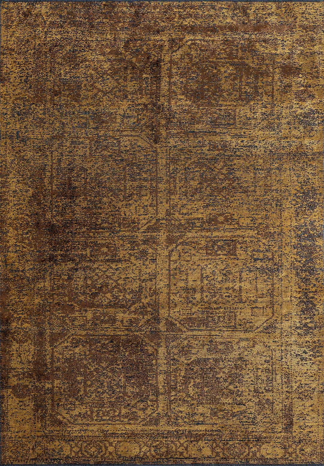 Tile Cacao - Mustard Rug