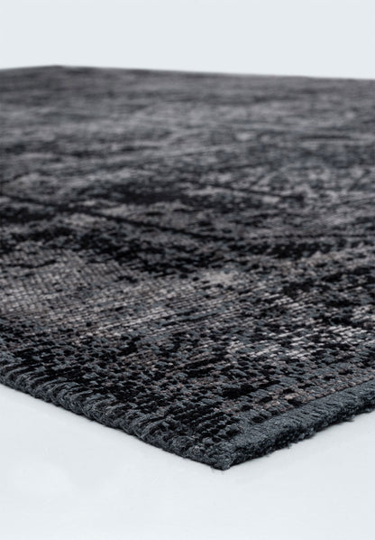 Tile Black - Dark Grey Rug