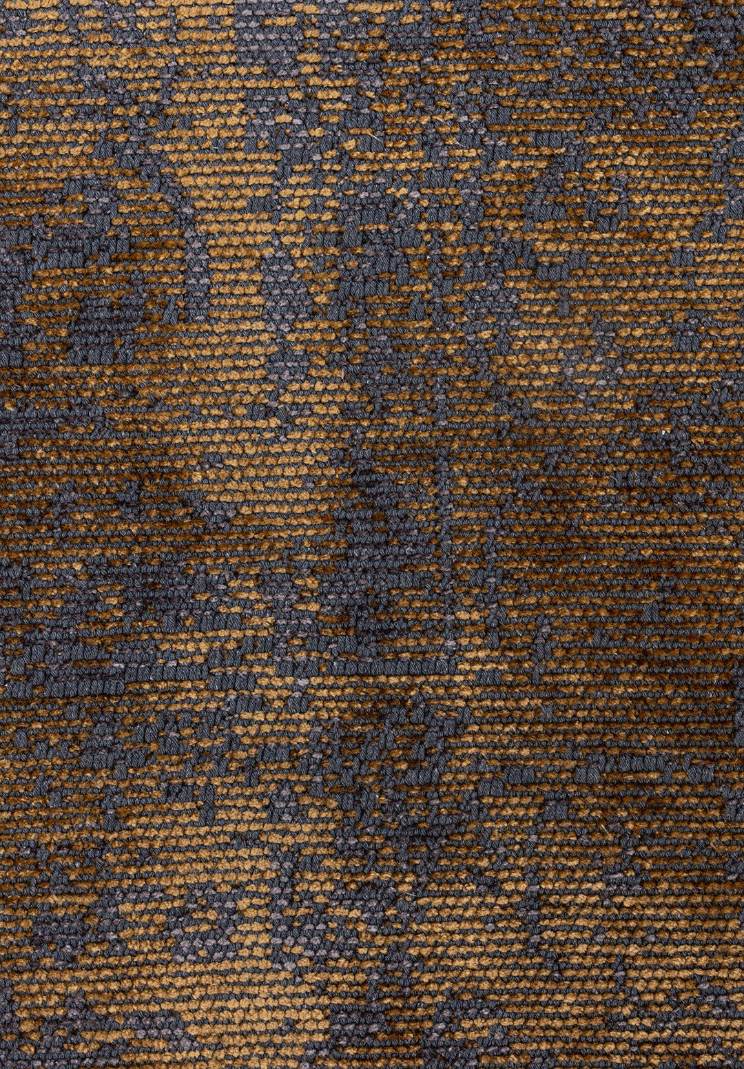 Medallion Grey - Gold Rug