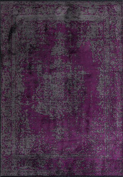 Medallion Grey - Purple Rug