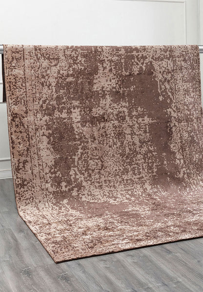 Medallion Light Cream - Dark Mink Rug