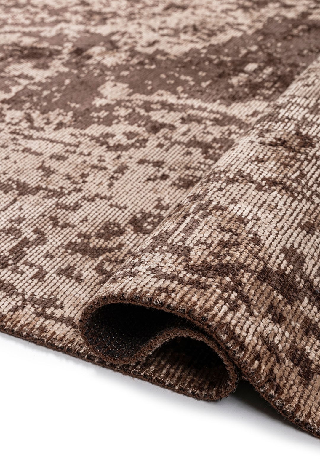 Medallion Light Cream - Dark Mink Rug