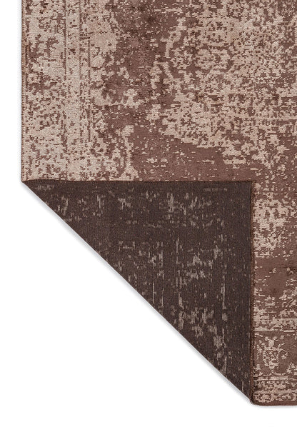 Medallion Light Cream - Dark Mink Rug