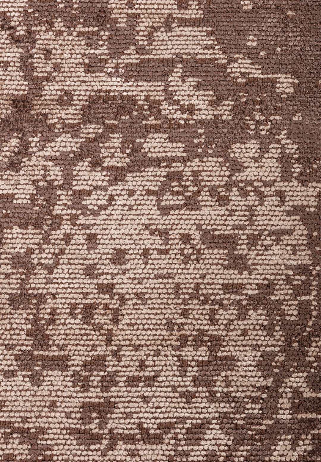 Medallion Light Cream - Dark Mink Rug