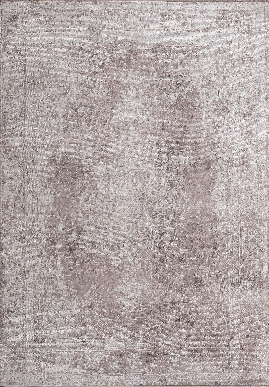 Medallion Light Grey - Dark Grey Rug