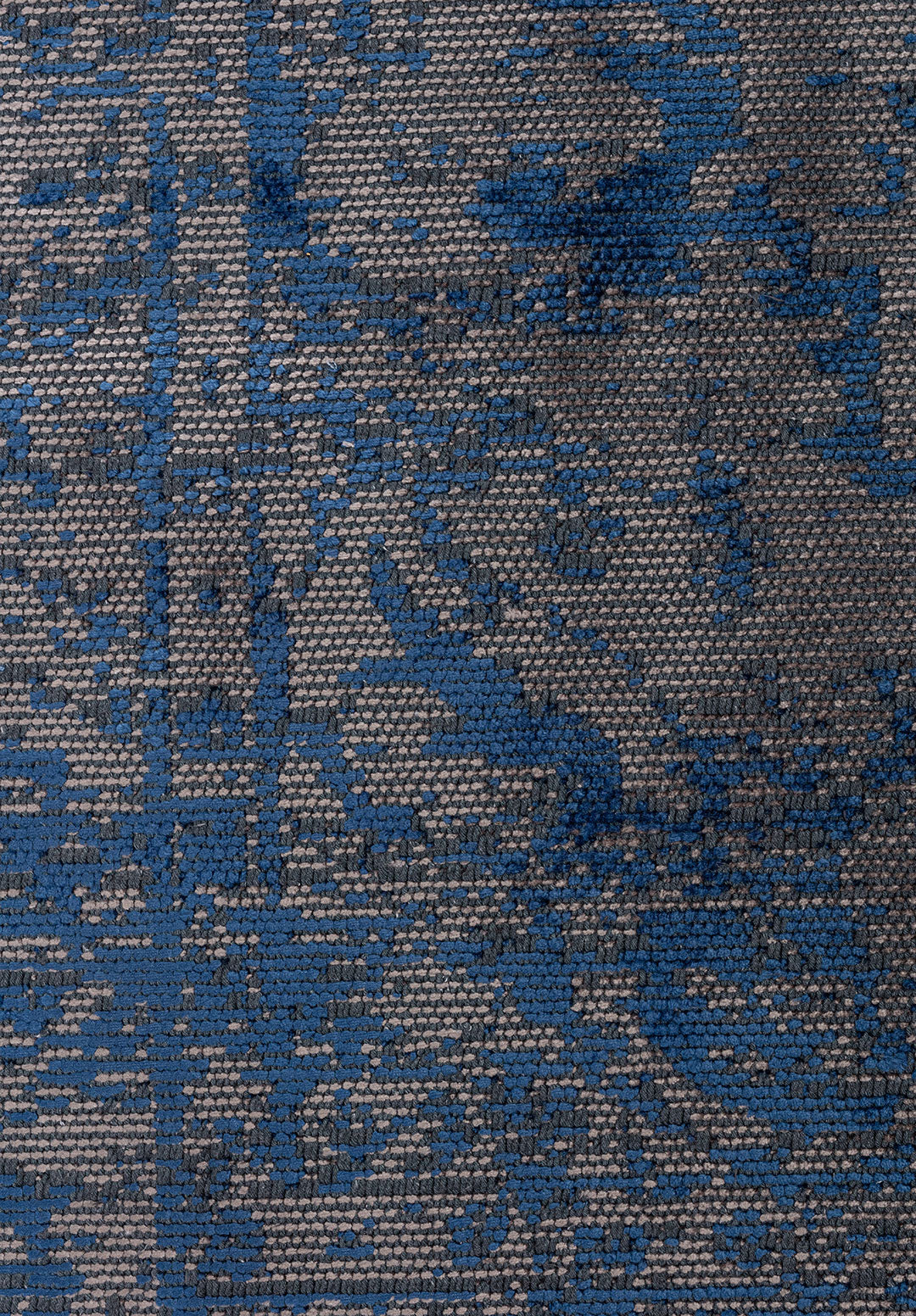 Ivy Grey - Navy Blue Rug