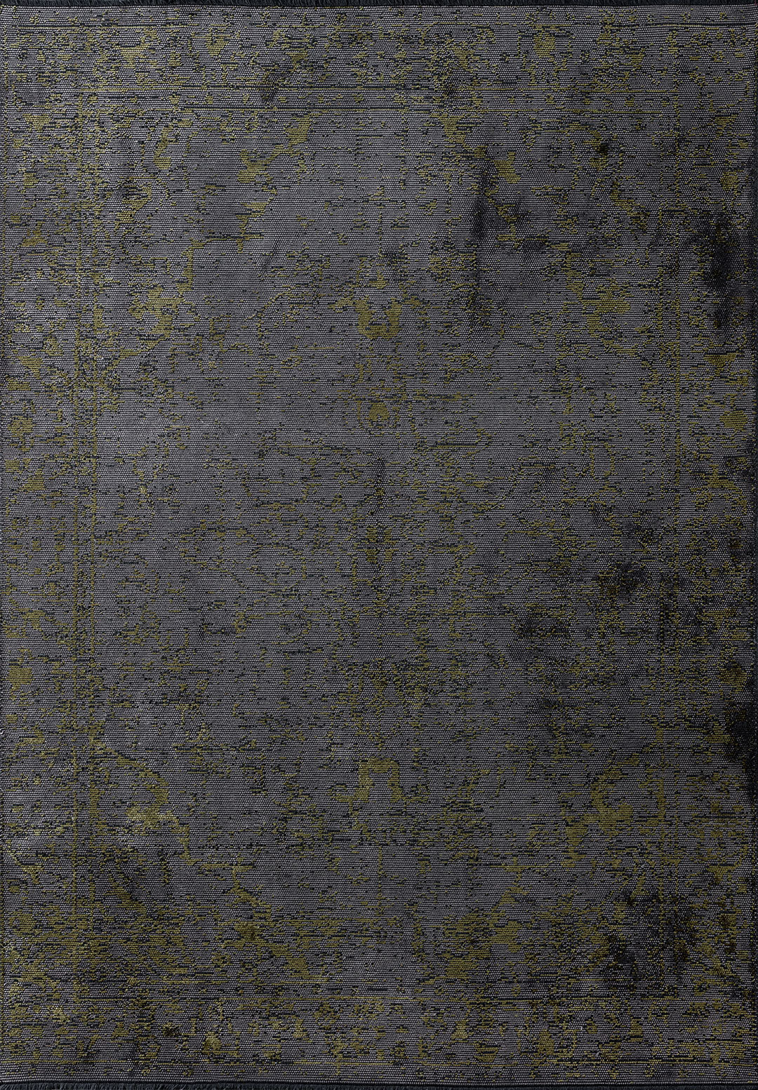 Ivy Grey - Green Rug