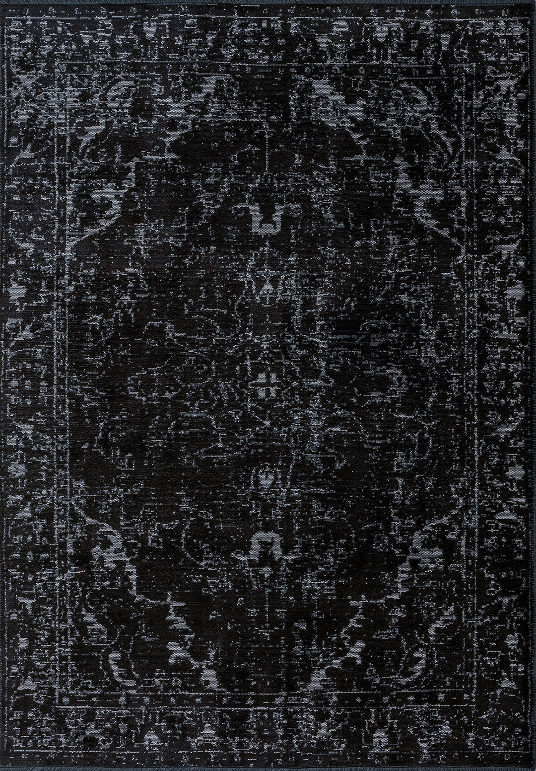 Ivy Black - Light Cream Rug
