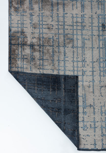 Axis Blue - Beige Rug