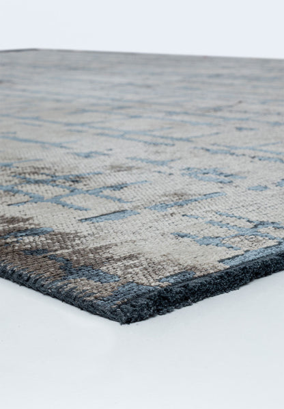 Axis Blue - Beige Rug