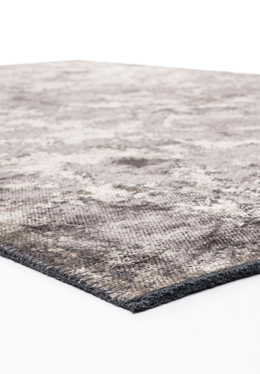 Marble Beige - Dark Grey Rug