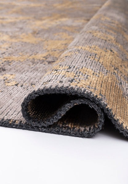 Marble Light Brown - Dark Grey Rug