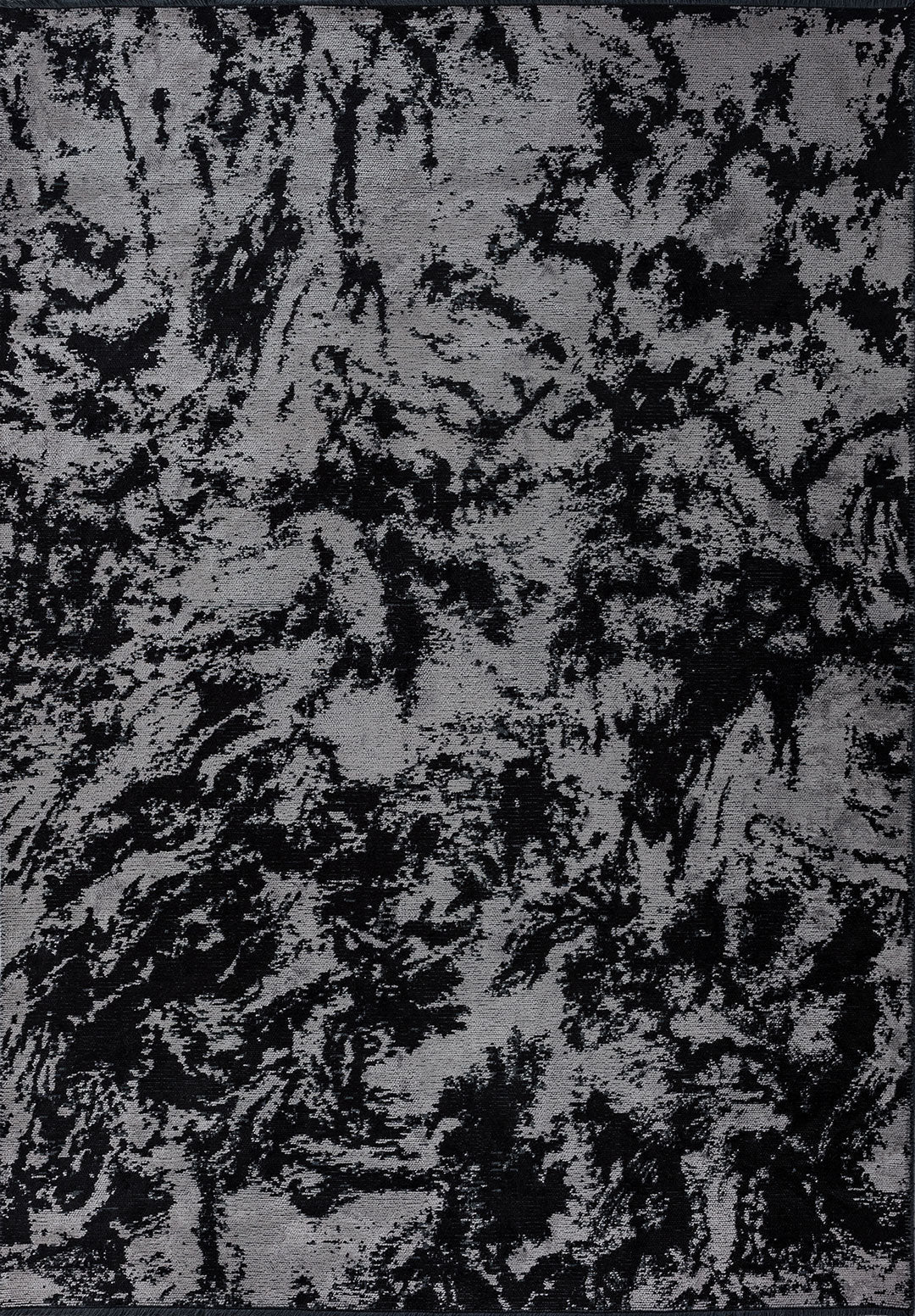 Marble Black - Light Grey Rug