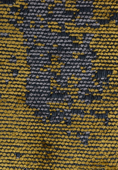 Horizon Yellow - Grey Rug
