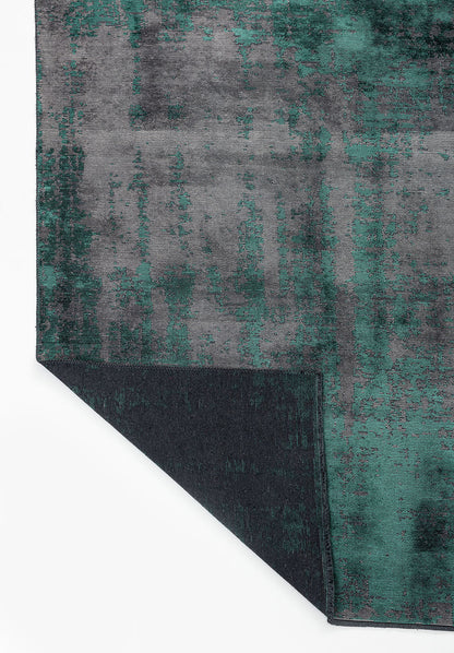Horizon Dark Green - Grey Rug