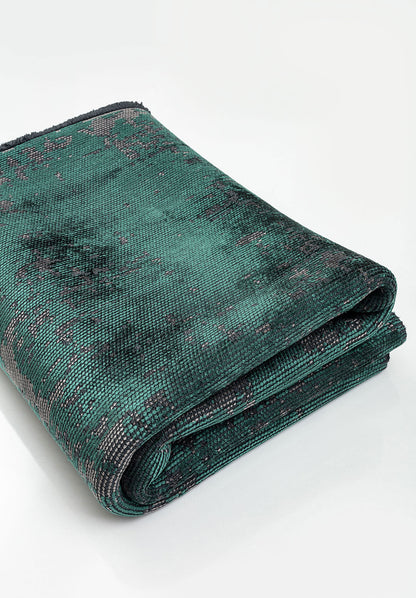 Horizon Dark Green - Grey Rug