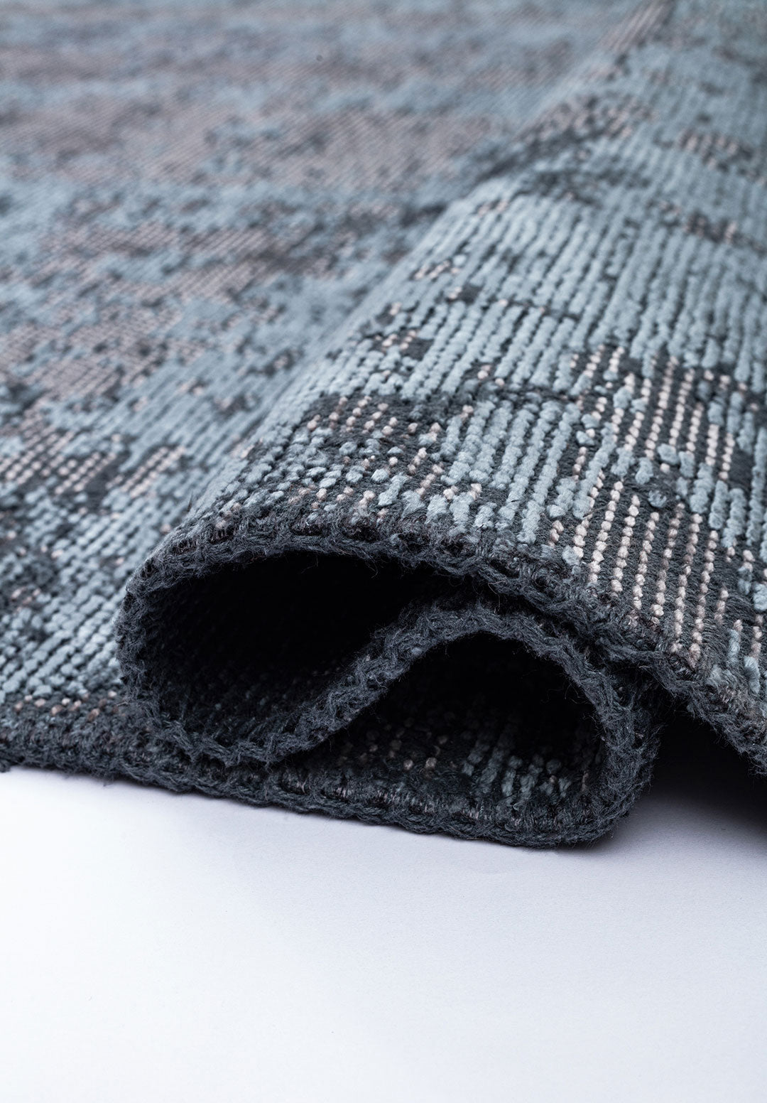 Horizon Blue - Grey Rug