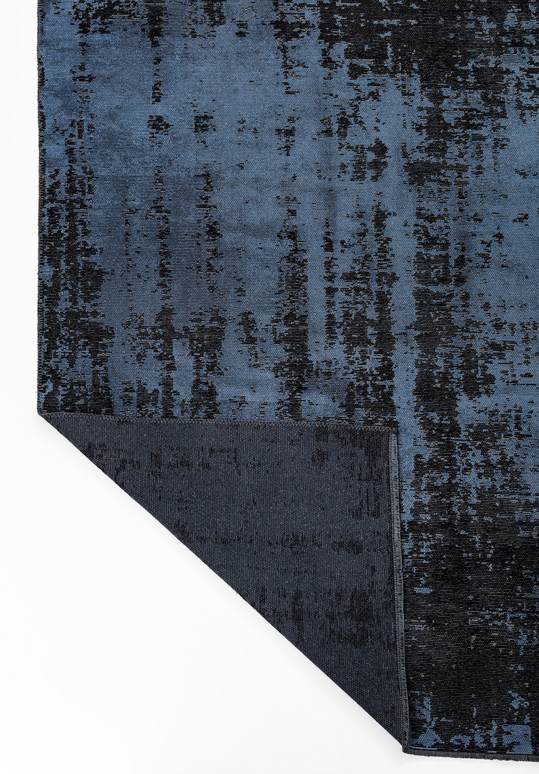 Horizon Black - Navy Blue Rug