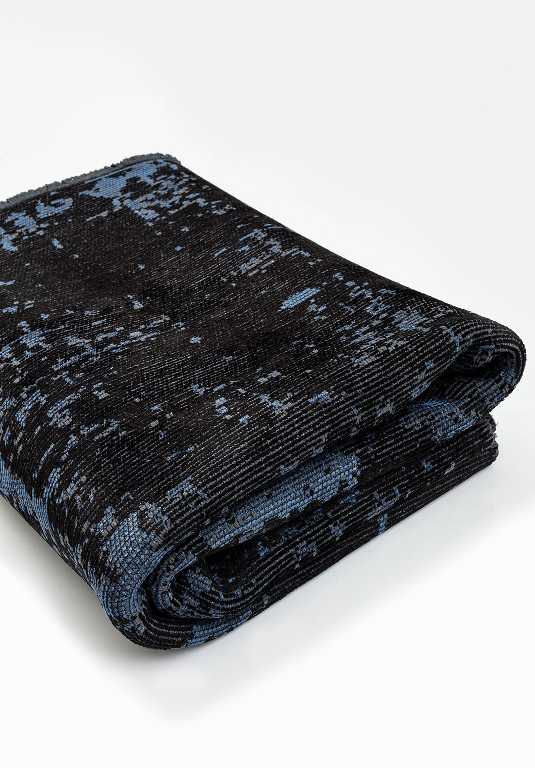 Horizon Black - Navy Blue Rug