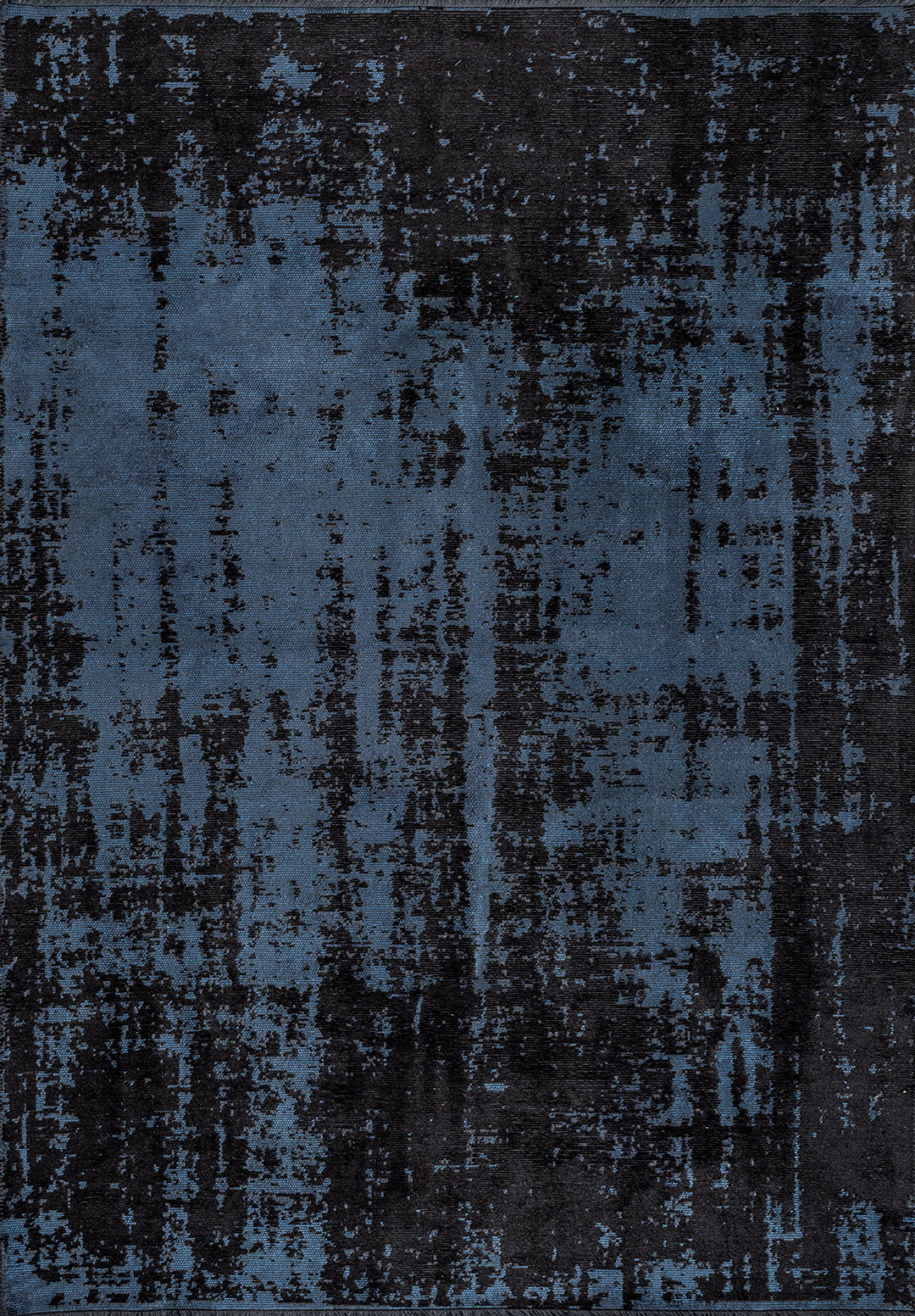 Horizon Black - Navy Blue Rug