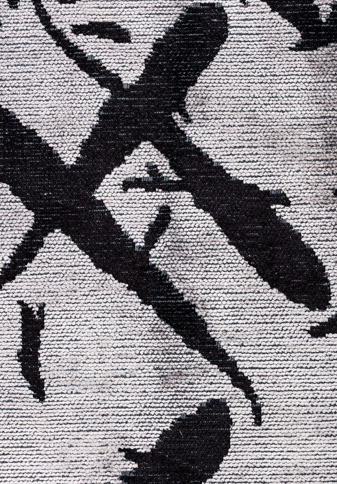 Fade Black - Light Grey Rug