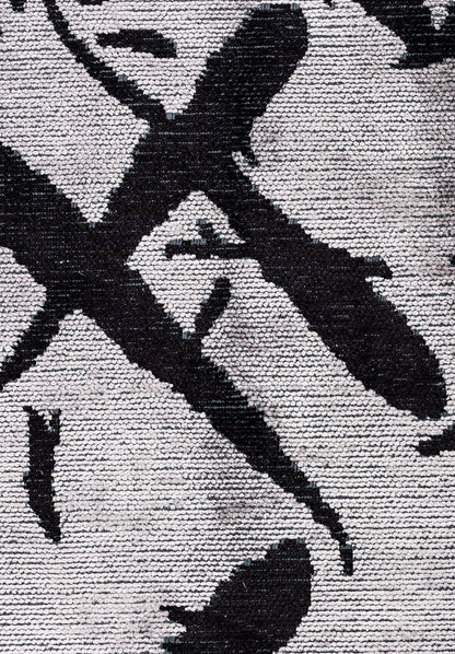 Fade Black - Light Grey Rug
