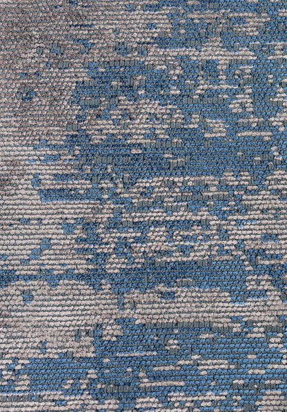 Surface Navy Blue - Grey Rug