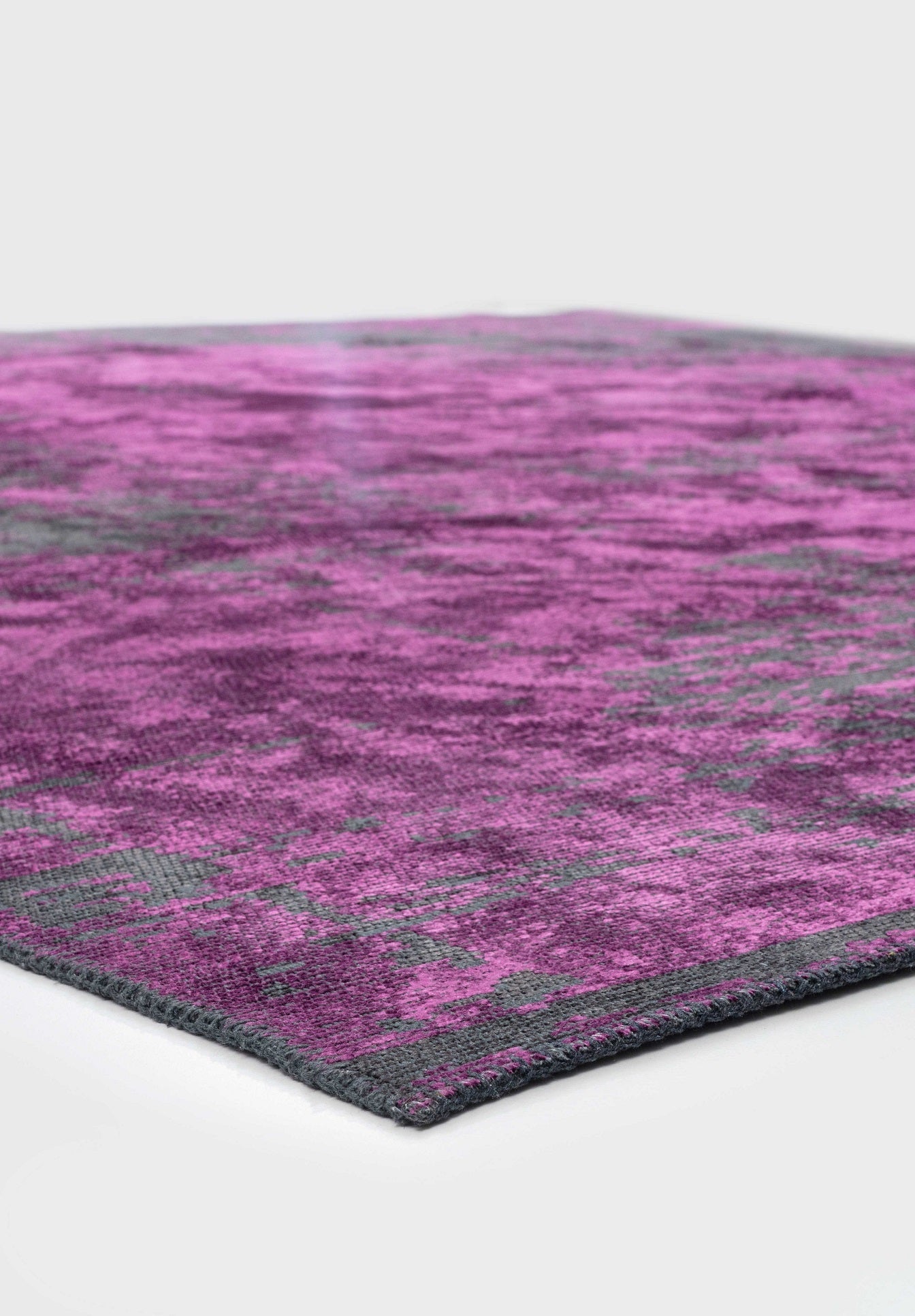 Surface Charcoal - Purple Rug