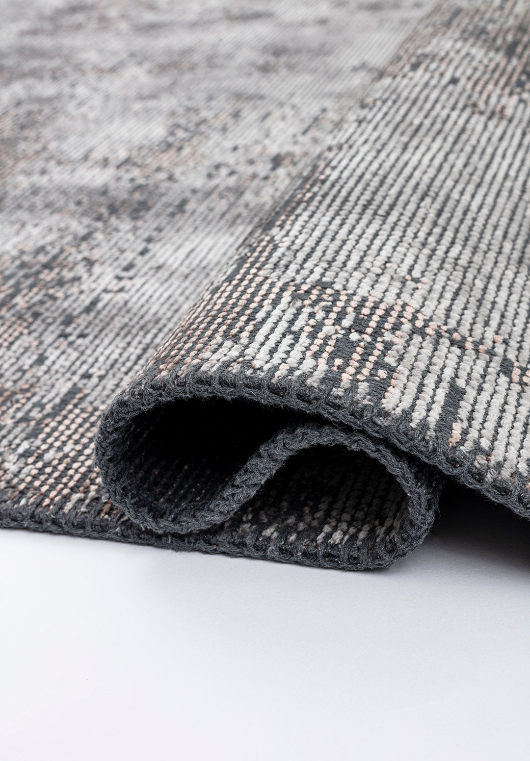 Surface Copper - Light Grey Rug