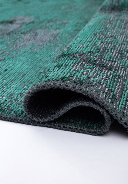 Surface Blue - Dark Green Rug