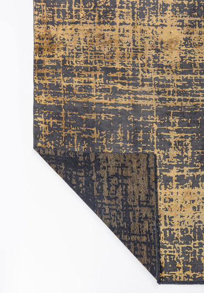 Spark Anthracite - Gold Rug