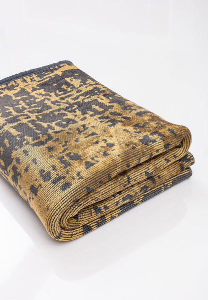 Spark Anthracite - Gold Rug