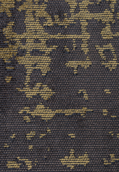 Spark Anthracite - Green Rug