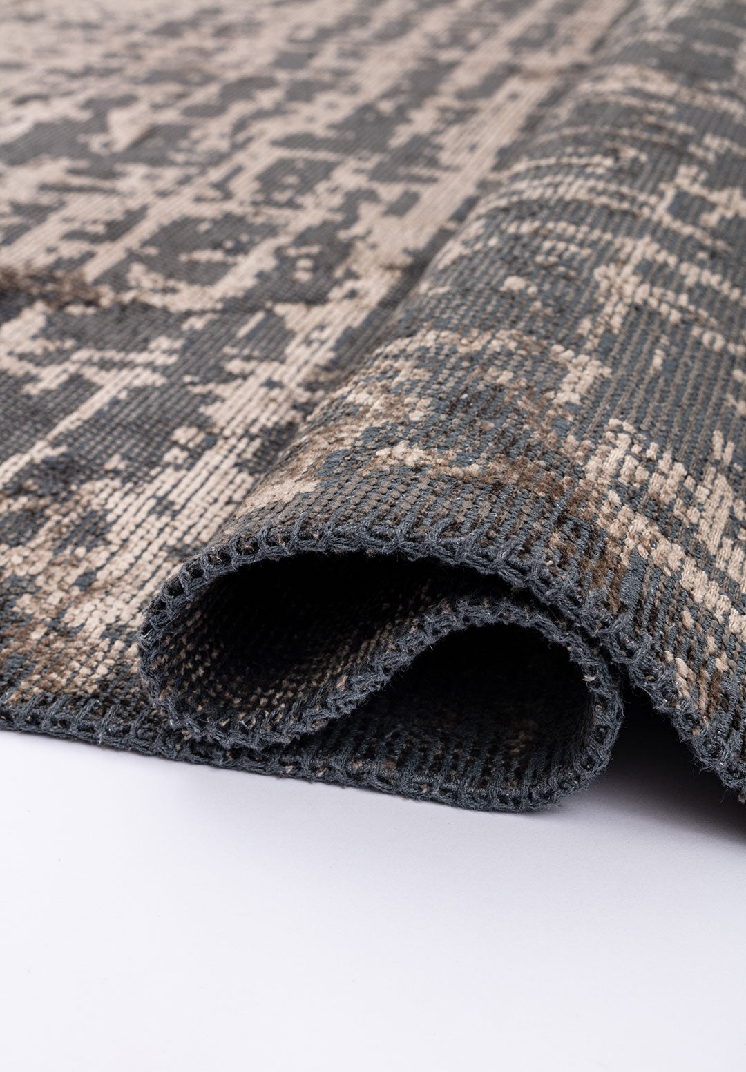 Spark Anthracite - Nougat Rug