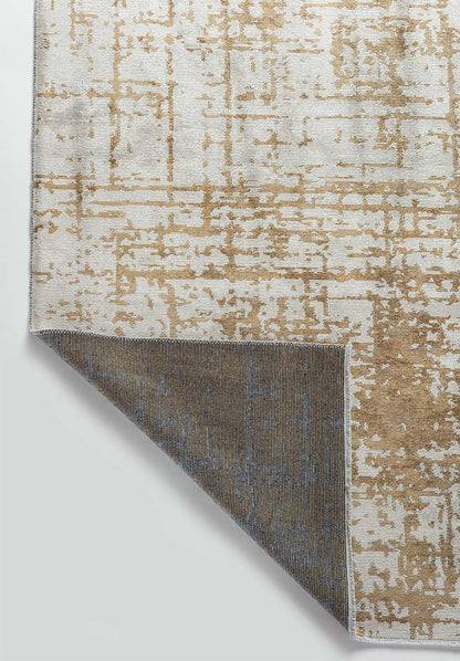 Spark White - Light Brown Rug