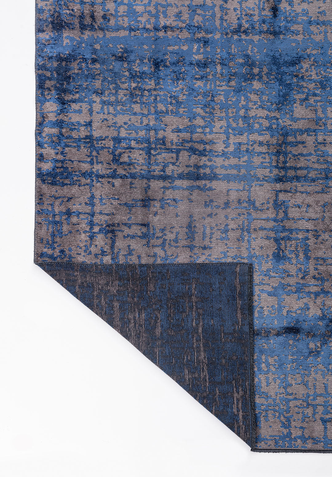 Spark Dark Grey - Navy Blue Rug