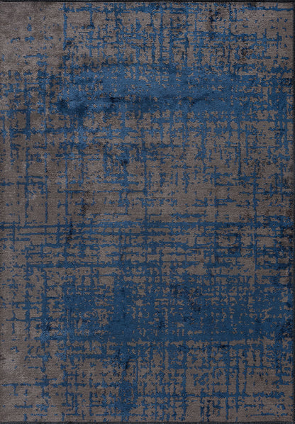 Spark Dark Grey - Navy Blue Rug