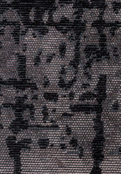 Spark Dark Grey - Black Rug