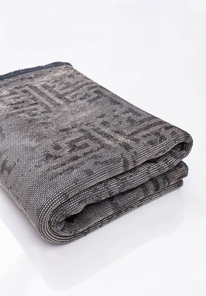 Labyrinth Grey - Anthracite Rug